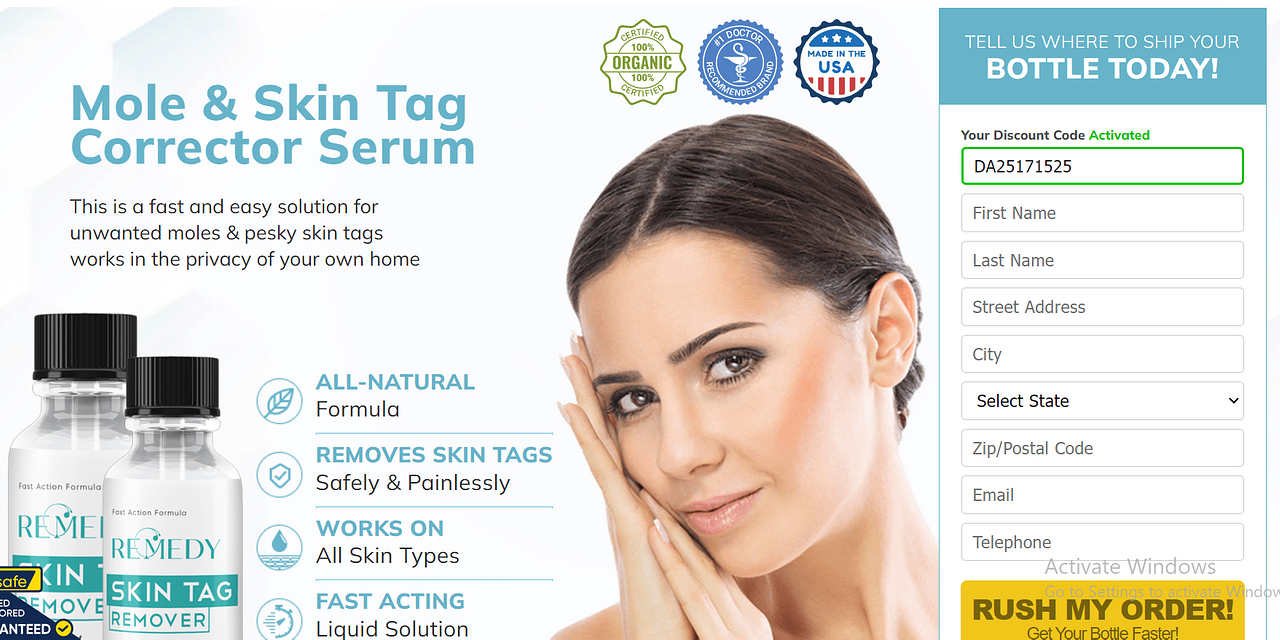 Remedy Skin Tag Remover Reviews, Benefits, Working & Price In USA